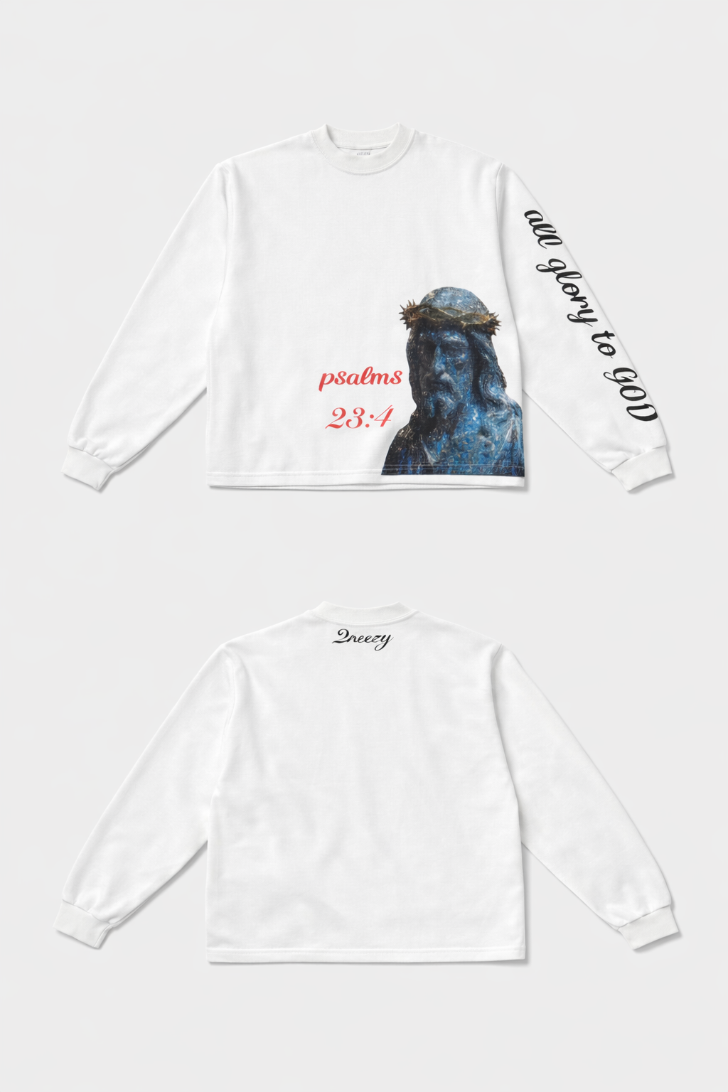All glory to God white thermal